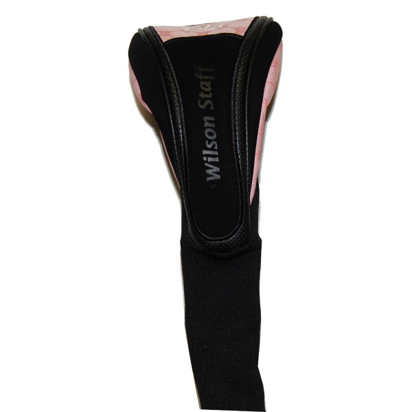 Wilson Staff Driver Schlägerhaube / Headcover, Damen, Schwarz / Pink
