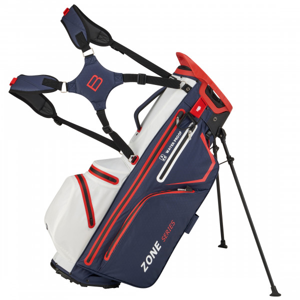 Bennington 2025 Zone 14 Waterproof Standbag, Navy / White / Red