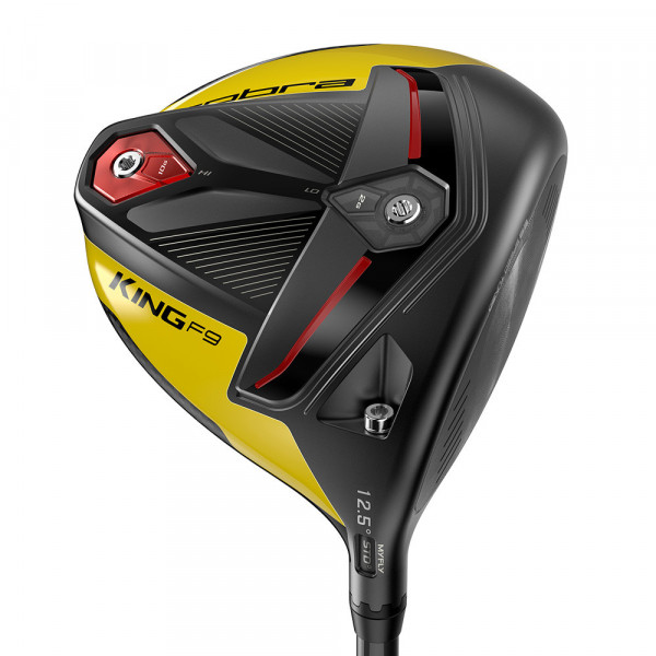 Cobra King F9 DEMO Speedback Driver, 12,5° (11°-14°), Sonderschaft, Herren Rechtshand