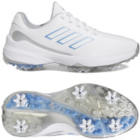 Adidas ZG23 Damen Golfschuhe, Weiß / Blau / Silbergrau Adidas ZG23 Damen Golfschuhe, Weiß / Blau / Silbergrau