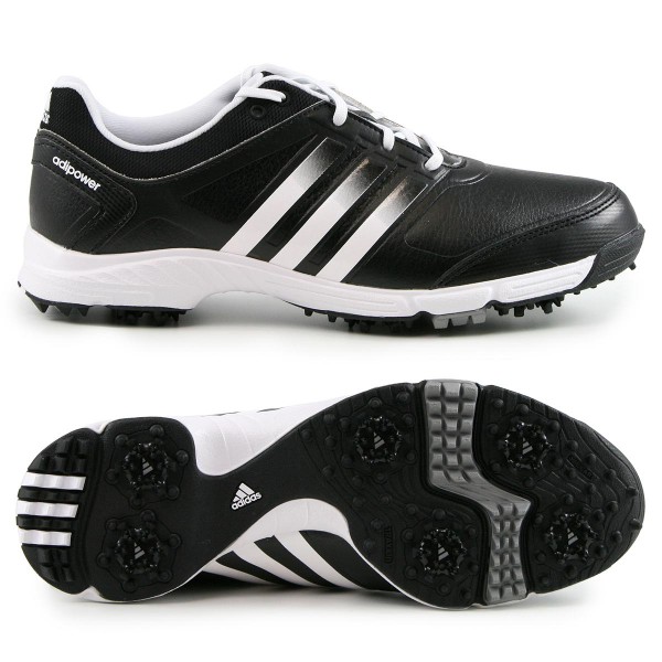 Adidas adipower TR Damen Golfschuhe, Schwarz / Weiß