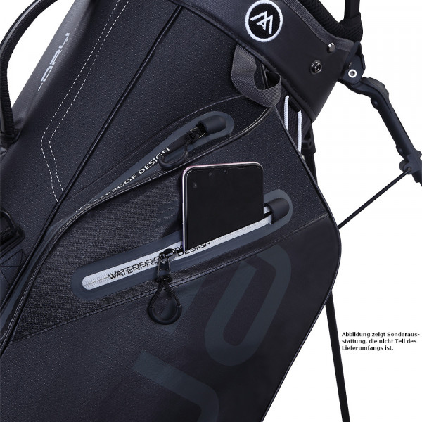 Big Max Aqua Eight G Waterproof Standbag, Schwarz