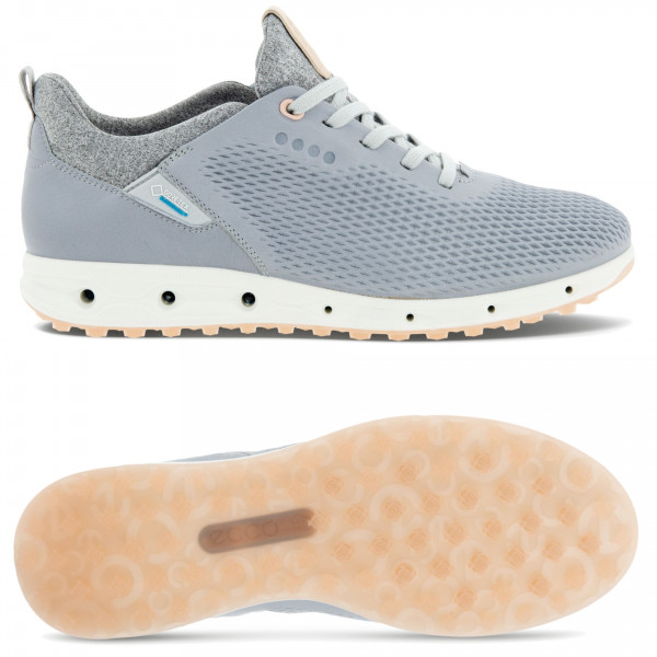 Ecco Cool Pro GTX Damen Golfschuhe, Silbergrau