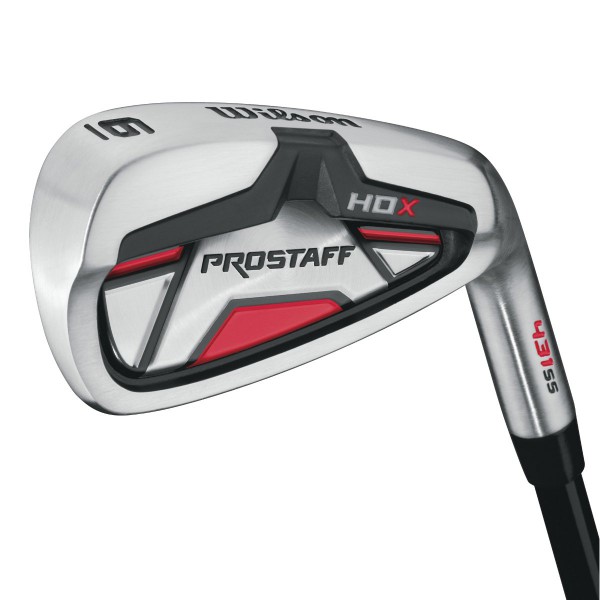 Wilson Pro Staff HDX Demo Eisen PW, Stahlschaft, Herren Rechtshand
