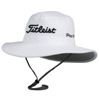 Titleist Tour Aussie Golf Sonnenhut, Weiß / Schwarz
