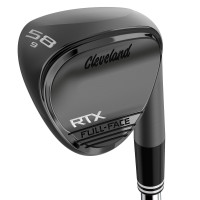 Cleveland RTX ZipCore Full Face Wedge, Black Satin, Stahlschaft, Herren Rechtshand