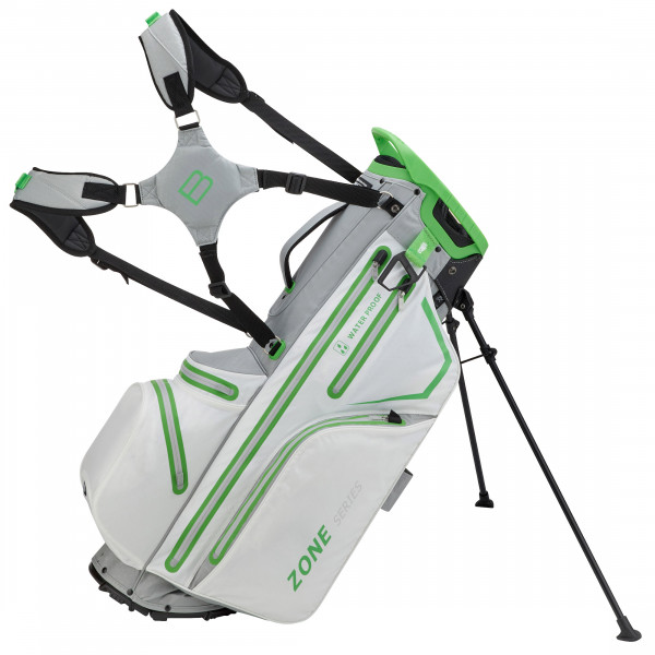 Bennington 2025 Zone 14 Waterproof Standbag, White / Silver / Lime