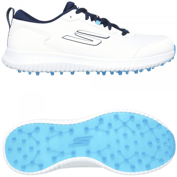 Skechers Max Fairway 4 Herren Golfschuhe, Weiß / Navy