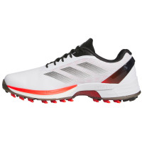 Vorschau: Adidas Adizero ZG Herren Golfschuhe, Weiß / Schwarz / Rot Vorschau: Adidas Adizero ZG Herren Golfschuhe, Weiß / Schwarz / Rot