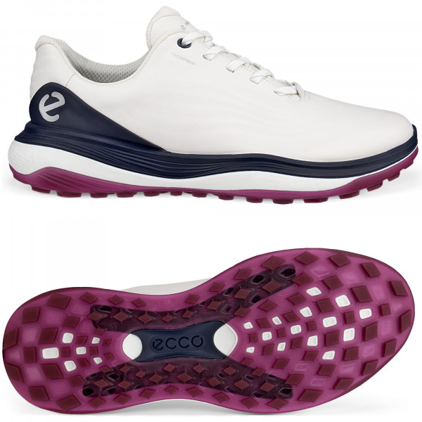 Ecco LT1 Herren Golfschuhe, Weiß / Marine