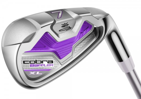 Cobra Golf Baffler XL DEMO Damen Eisen #7, Graphitschaft, Ladies Flex, Damen Linkshand