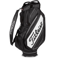 Titleist 2024 Premium StaDry Waterproof Cartbag, Weiß / Schwarz