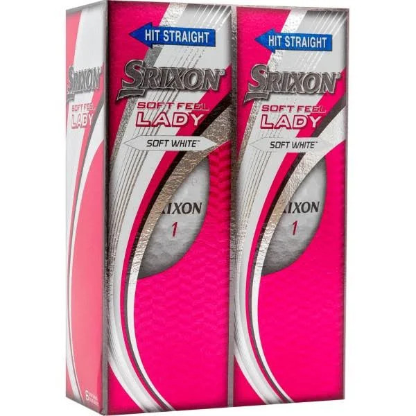 Srixon 2022 Soft Feel Damen Golfbälle, 6 Stück