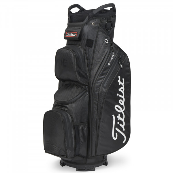 Titleist 2025 Cart 14 StaDry Waterproof Cartbag, Schwarz