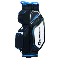 Taylor Made Pro 8.0 Cartbag, Schwarz / Weiß / Blau