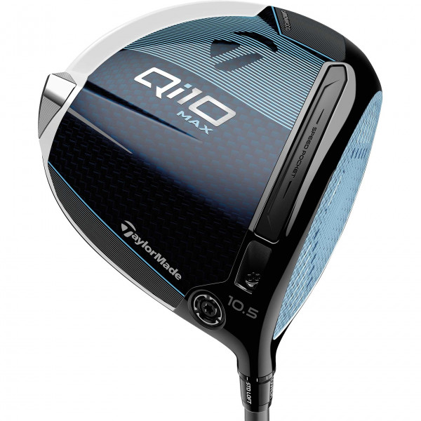 Taylor Made Qi10 MAX Designer Series Driver, Blue / White, Herren Rechtshand
