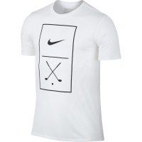 Nike Golf Graphic Tee Herren T-Shirt, Weiß