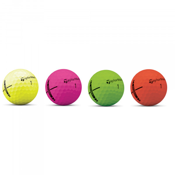 Taylor Made 2025 Distance+ Golfbälle, 12 Stück