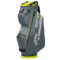 Callaway 2024 Chev Dry 14 Waterproof Cartbag, Charcoal / Yellow