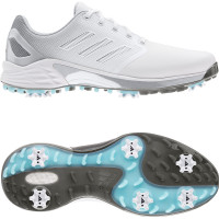 Adidas ZG21 Herren Golfschuhe, Weiß / Silbergrau