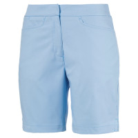 Puma Pounce Damen Golf Bermuda Shorts, Hellblau