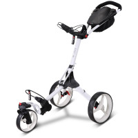 Big Max IQ2 360 3-Rad Golftrolley, Weiß