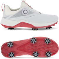 Ecco Biom G5 GTX BOA Damen Golfschuhe, Weiß / Rot