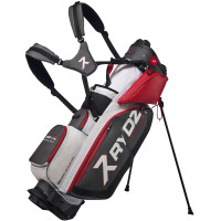 Rydz Gear Quiet Organizer 9 (QO9) Hybrid Standbag, Grau / Rot