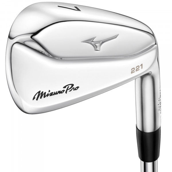 Mizuno Pro 221 Eisen, Stahlschaft, Herren Rechtshand