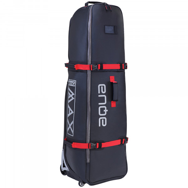 Big Max Aqua TCS Travelcover / Golf Reisetasche, Schwarz / Rot