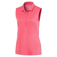 Puma Golf Rotation Damen Kurzarm Polo, Coral