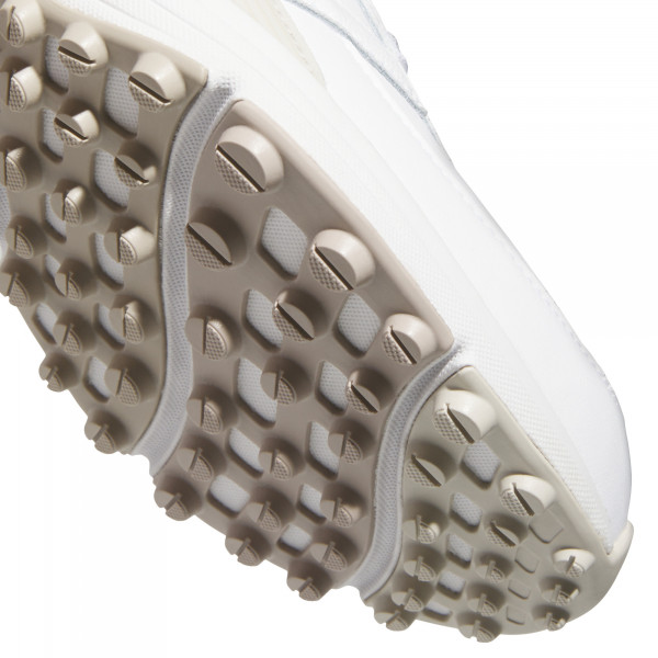 Adidas 2025 Zoysia Damen Golfschuhe, Weiß / Hellbraun