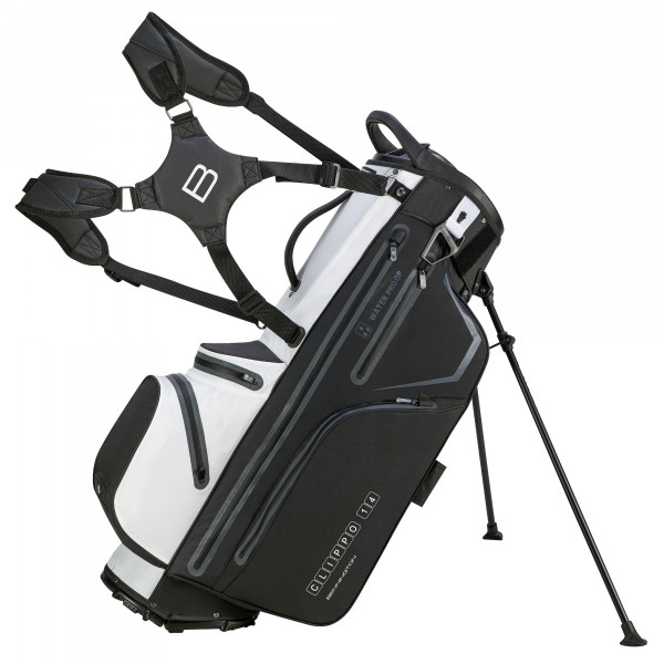 Bennington Clippo 14 Waterproof Standbag, Black / White / Grey