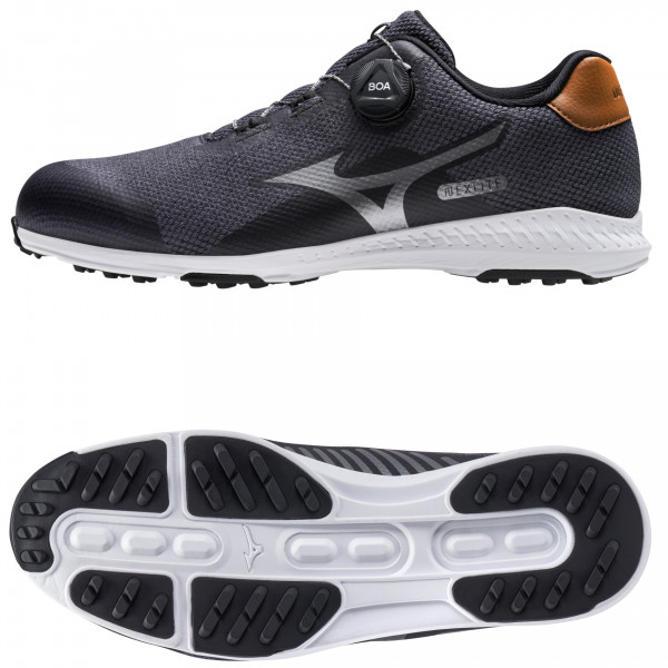 Mizuno Nexlite BOA Herren Golfschuhe, Schwarz