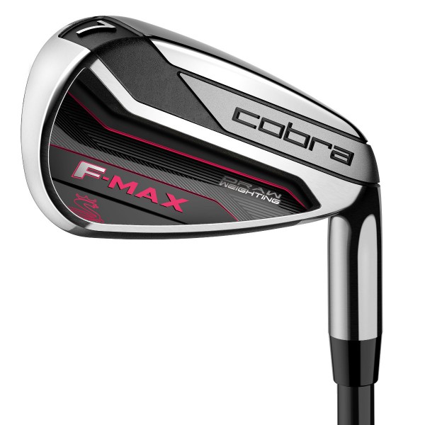 Cobra F-MAX DEMO Eisensatz 6-9,PW,SW, Graphitschaft, Damen Rechtshand