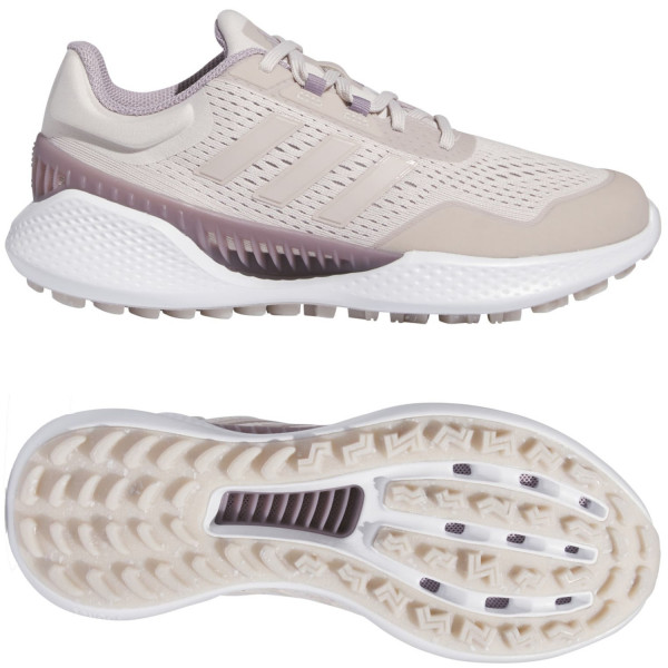 Adidas Summervent 2024 Damen Golfschuhe, Sandbraun / Weiß