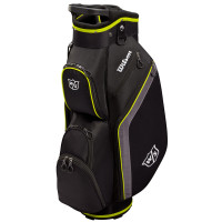 Wilson Staff Lite III Cartbag, Schwarz / Silber / Gelb