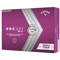 Callaway 2024 E.R.C Soft REVA Triple Track Damen Golfbälle, 12 Stück