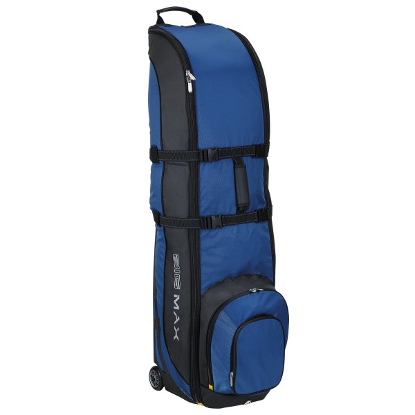 Big Max Wheeler 3 Travelcover / Golf Reisetasche, Schwarz / Blau