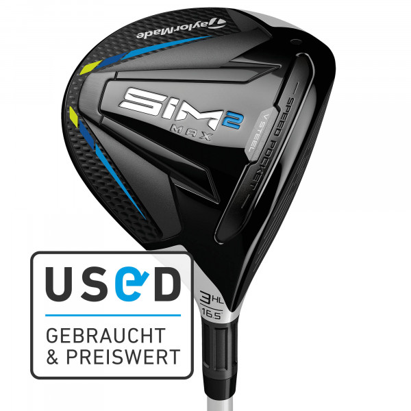 Taylor Made SIM2 Max DEMO Fairwayholz, Herren Rechtshand