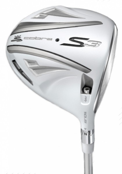 Cobra Golf S3 "Limited White Edition" Driver, 10,5°, R-Flex, Herren Rechtshand