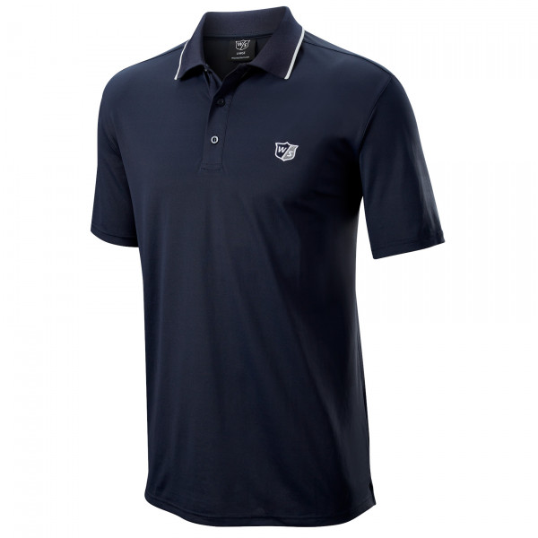 Wilson Staff 2024 Classic Herren Golf Polo, Navy