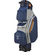 Bennington DRY Quiet Organizer 14 (QO 14) Waterproof Cartbag, Navy / Silbergrau / Orange