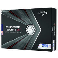 Callaway Chrome Soft X Triple Track Golfbälle, 12 Stück