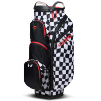 Ogio 2024 All Elements Silencer Waterproof Cartbag / Golfbag, Warped Checkers