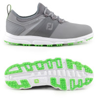 FootJoy Superlites XP II Herren Golfschuhe, Grau / Weiß / Grün