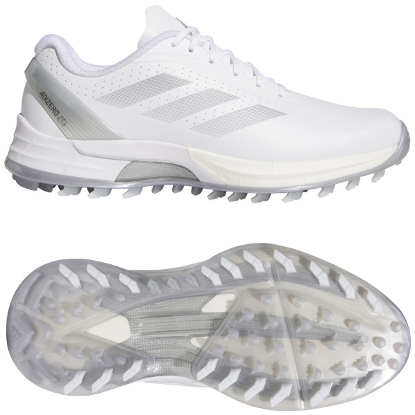 Adidas Adizero ZG Damen Golfschuhe, Weiß / Silbergrau