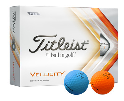 Titleist Velocity 2023 Golfbälle, 12 Stück