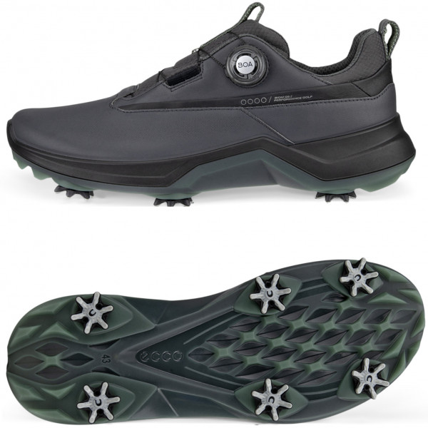 Ecco Biom G5 GTX BOA 2024 Herren Golfschuhe, Dunkelgrau