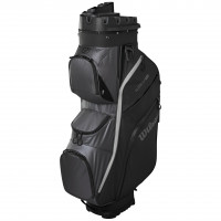 Wilson Staff 2025 I-LOCK Dry 4 Waterproof Cartbag, Schwarz / Grau